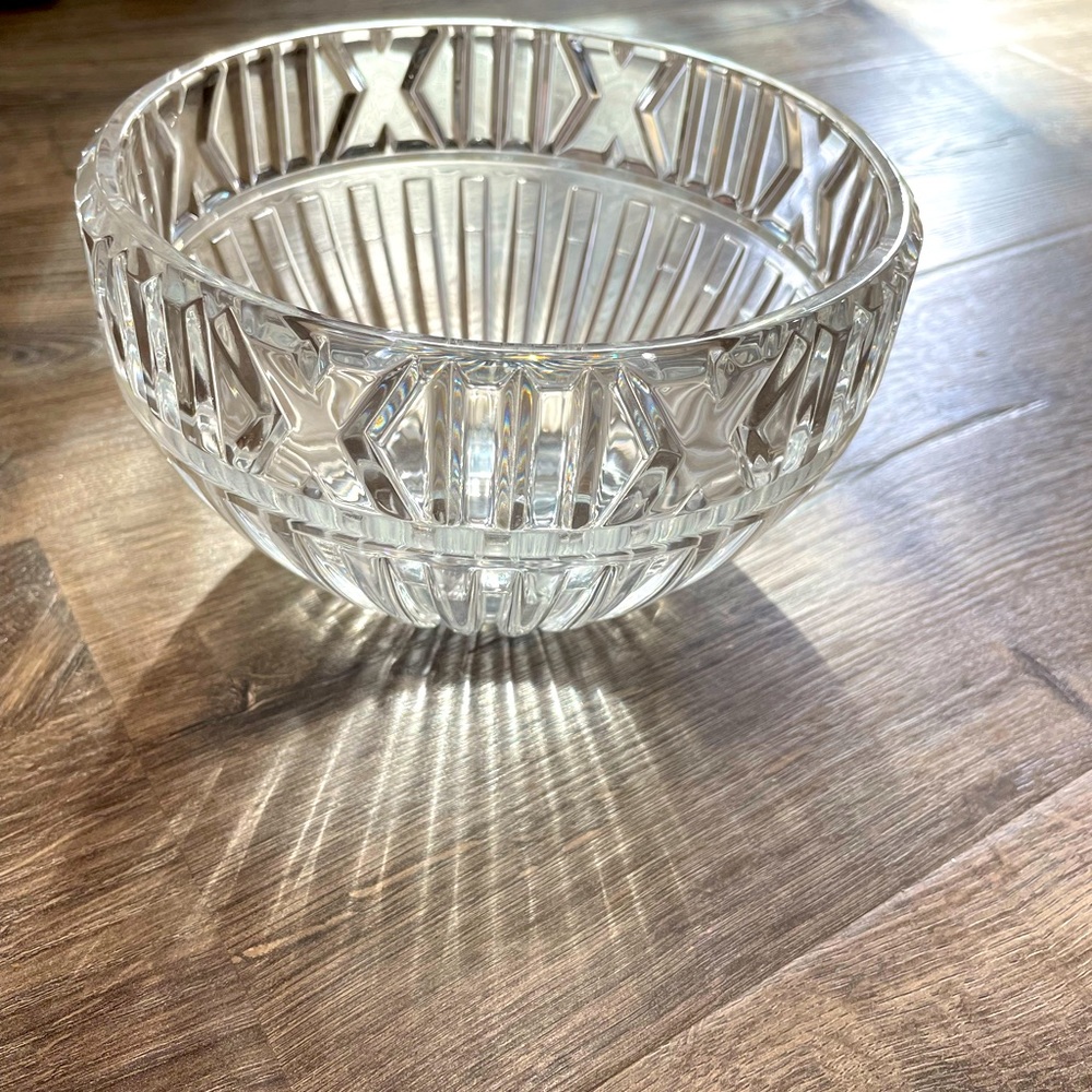 Tiffany &co crystal bowl
